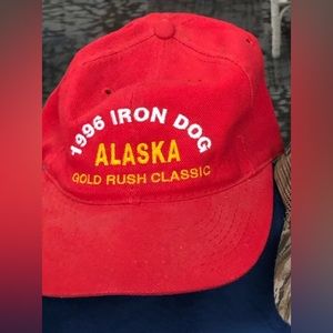 Vintage 1996 iron dog snap back